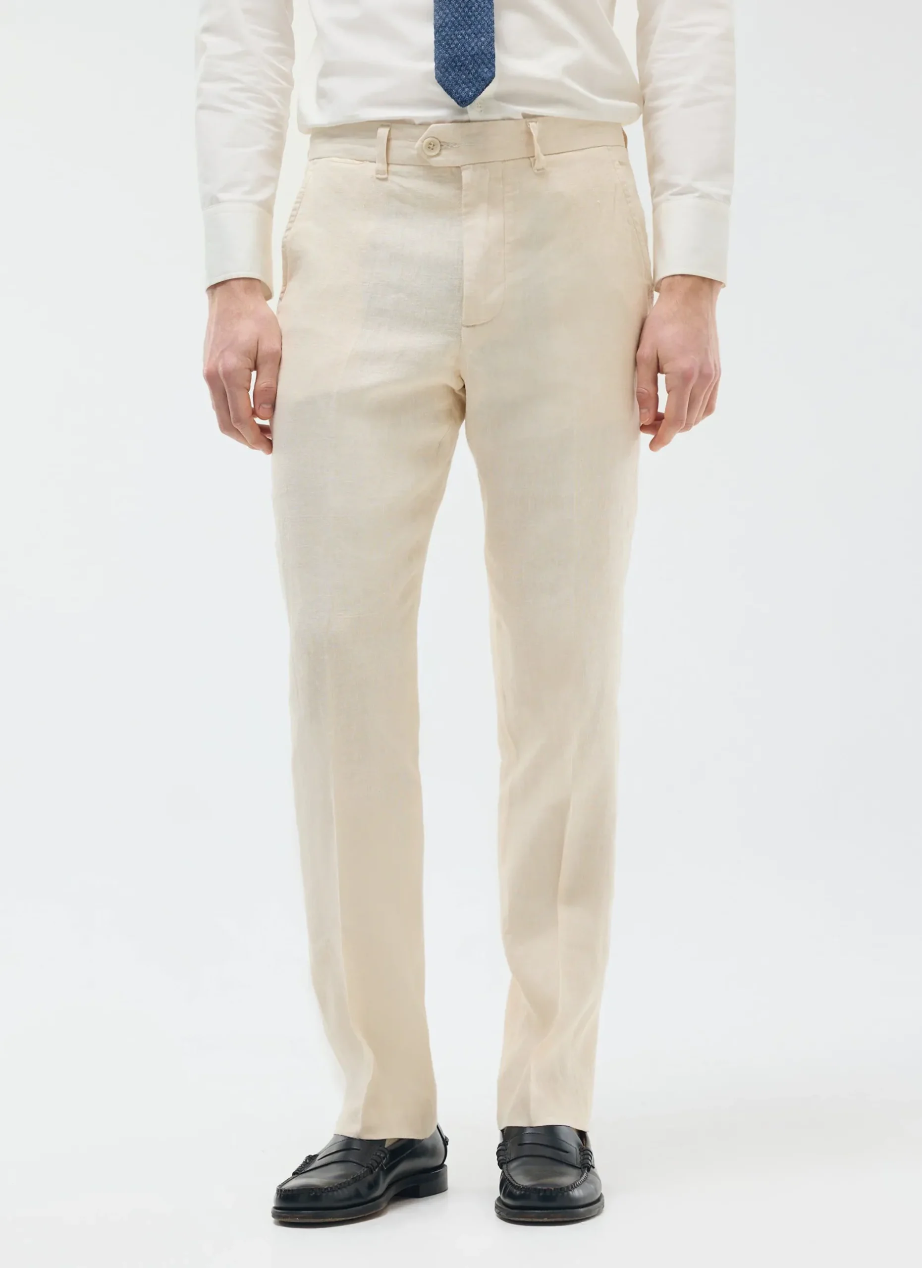 Percival Linen Blazers & Jackets|Race Day Suits^Tailored Linen Blazer Cream