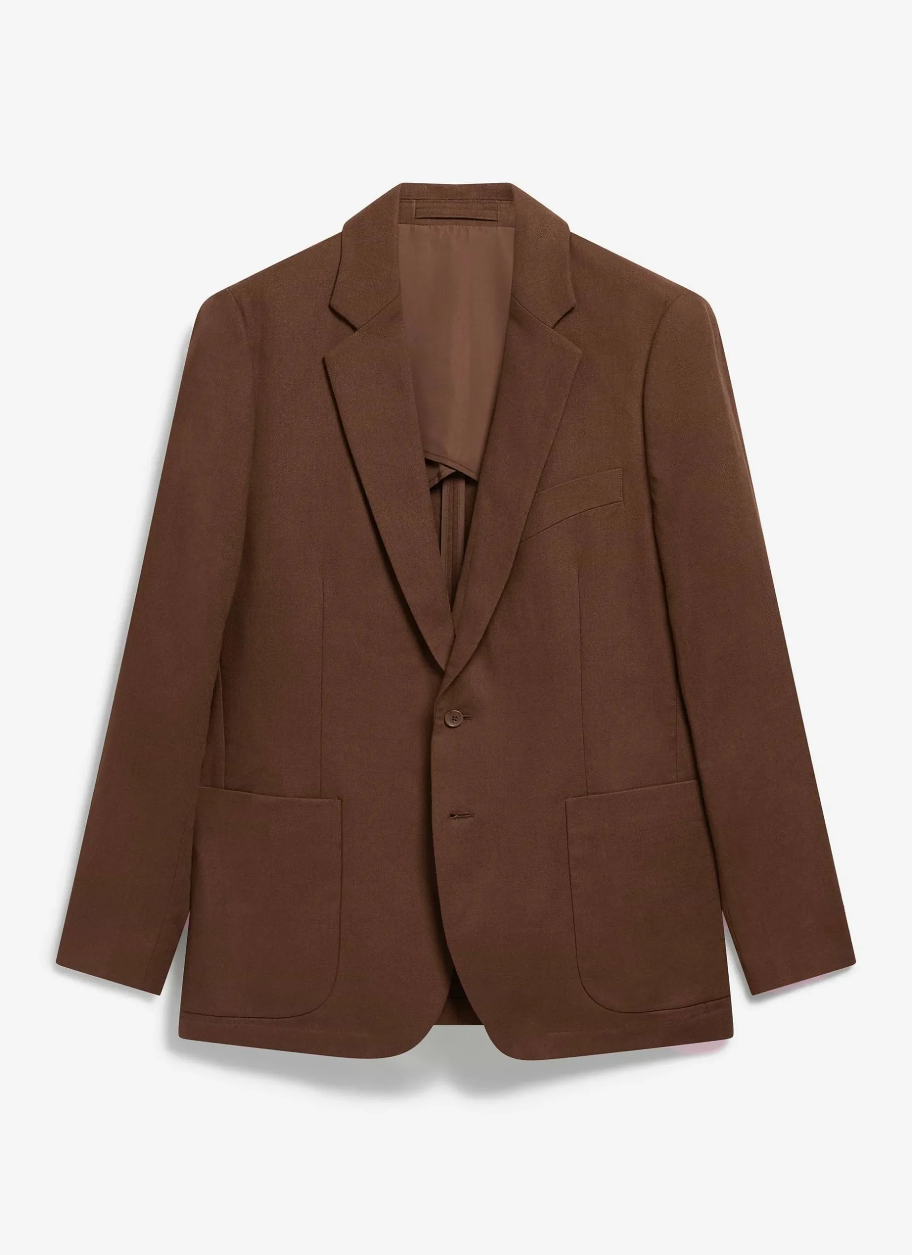 Percival Linen Blazers & Jackets|Race Day Suits^Tailored Linen Blazer Brown