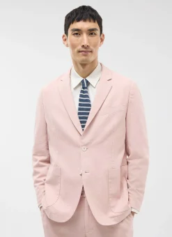 Percival Linen Blazers & Jackets|Work Suits^Tailored Linen Blazer Dusty Pink