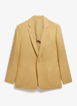 Percival Linen Blazers & Jackets|Race Day Suits^Tailored Linen Blazer Tan