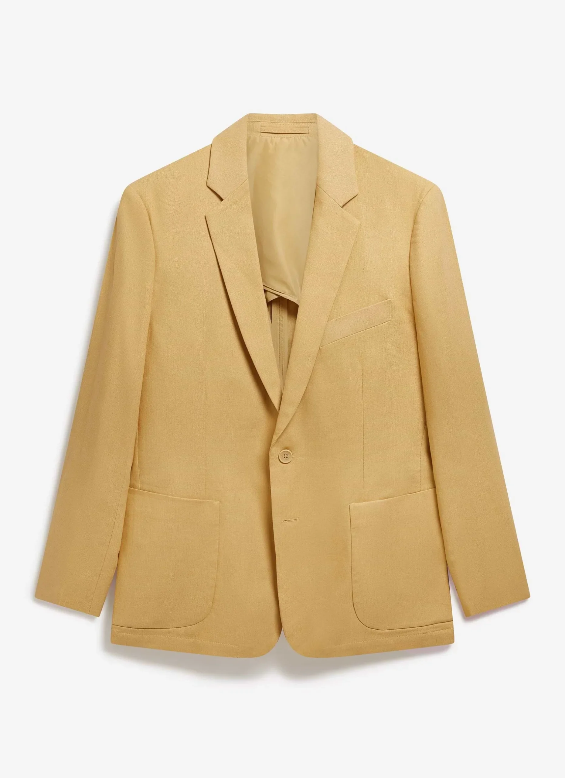 Percival Linen Blazers & Jackets|Race Day Suits^Tailored Linen Blazer Tan