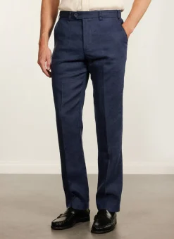 Percival Linen Blazers & Jackets|Race Day Suits^Tailored Linen Blazer Royal Blue
