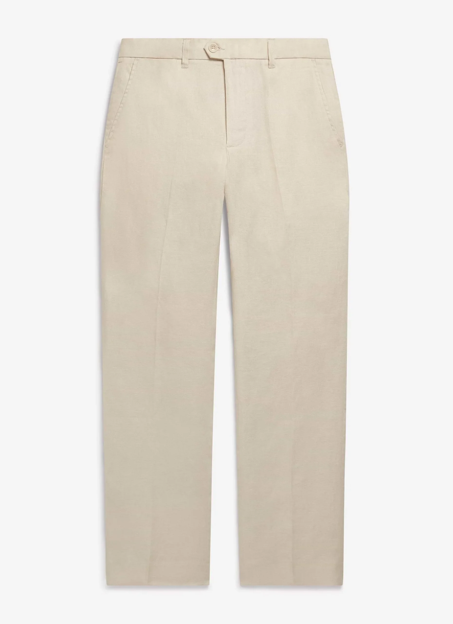 Percival Linen Trousers|Suit Trousers^Tailored Linen Trousers Cream