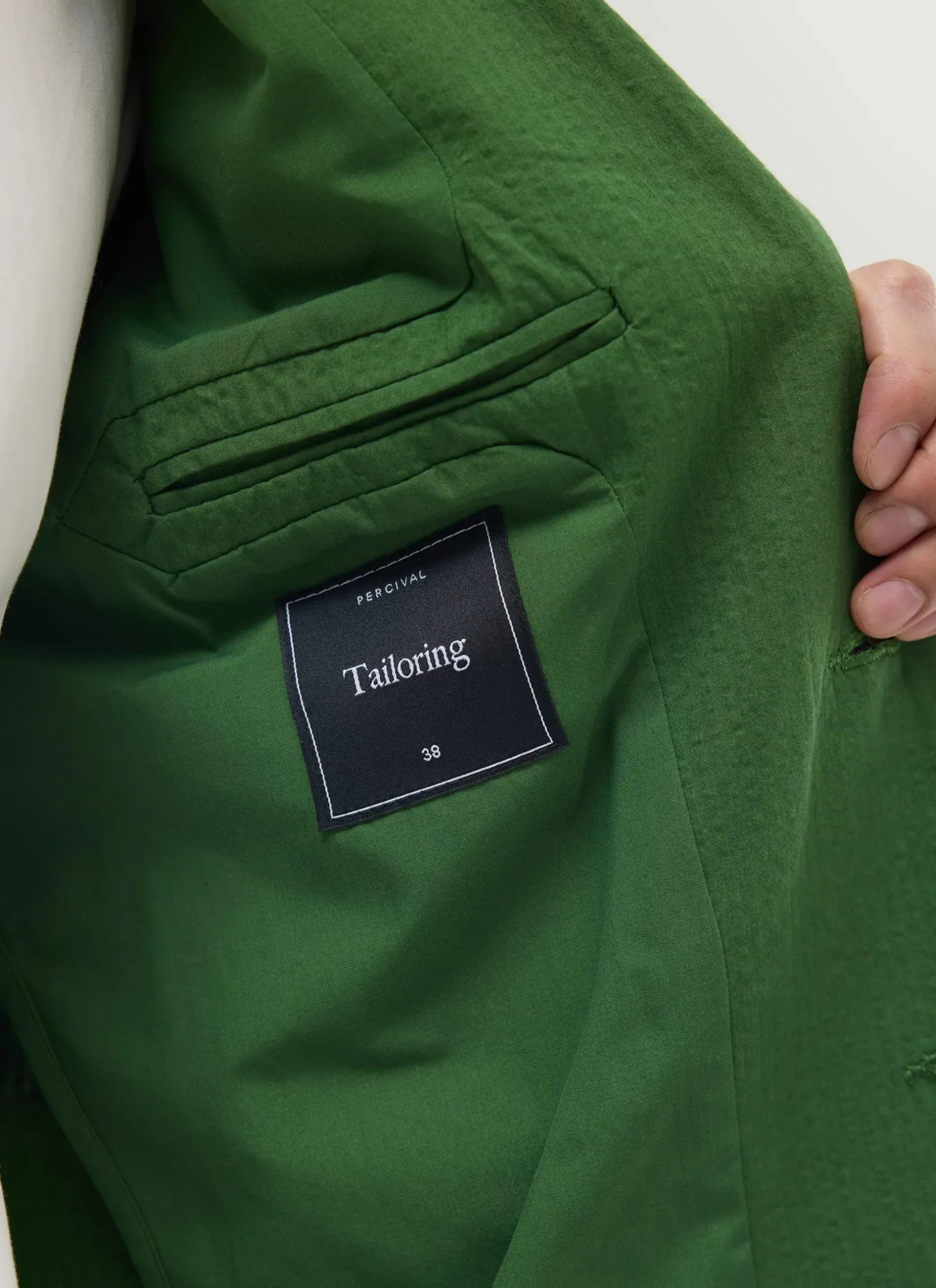 Percival Seersucker Suits|Race Day Suits^Tailored Seersucker Blazer Forest