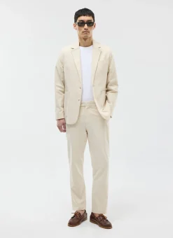 Percival Seersucker Suits|Race Day Suits^Tailored Seersucker Blazer Cream