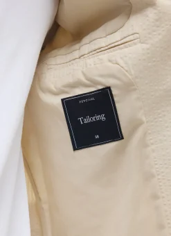Percival Seersucker Suits|Race Day Suits^Tailored Seersucker Blazer Cream