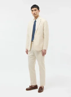 Percival Seersucker Suits|Race Day Suits^Tailored Seersucker Blazer Cream