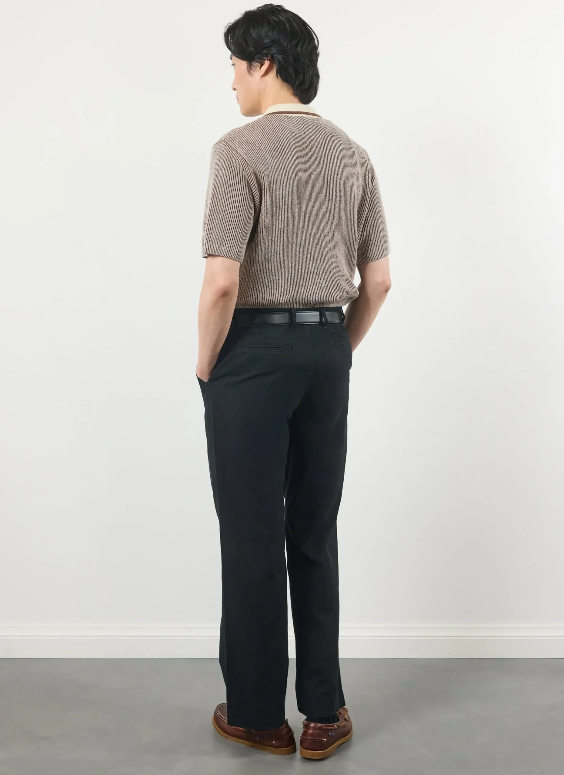 Percival Knitted Shirts|Knitted Polo Shirts & Knitted Shirts^Teramo Knitted Polo Shirt Ecru