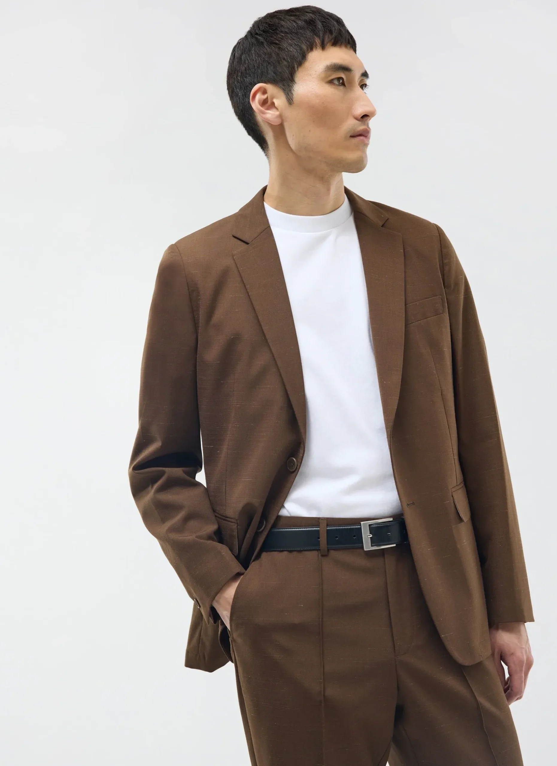 Percival Race Day Suits|Work Suits^Trentino Tailored Blazer Brown