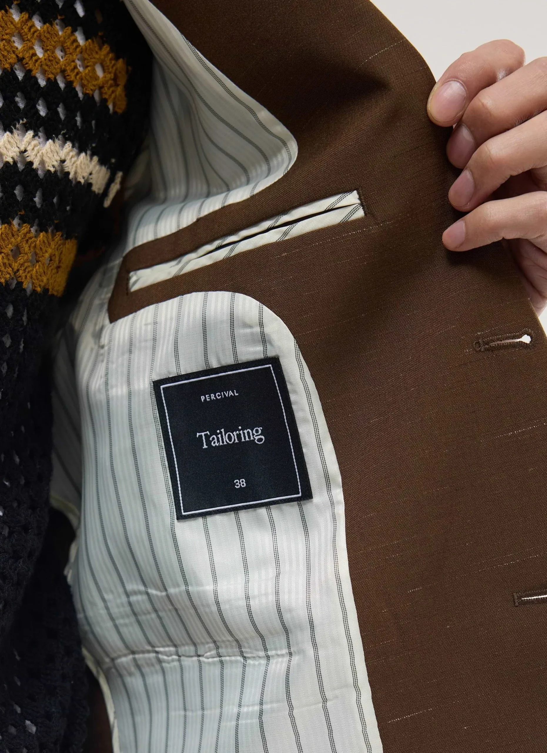 Percival Race Day Suits|Work Suits^Trentino Tailored Blazer Brown