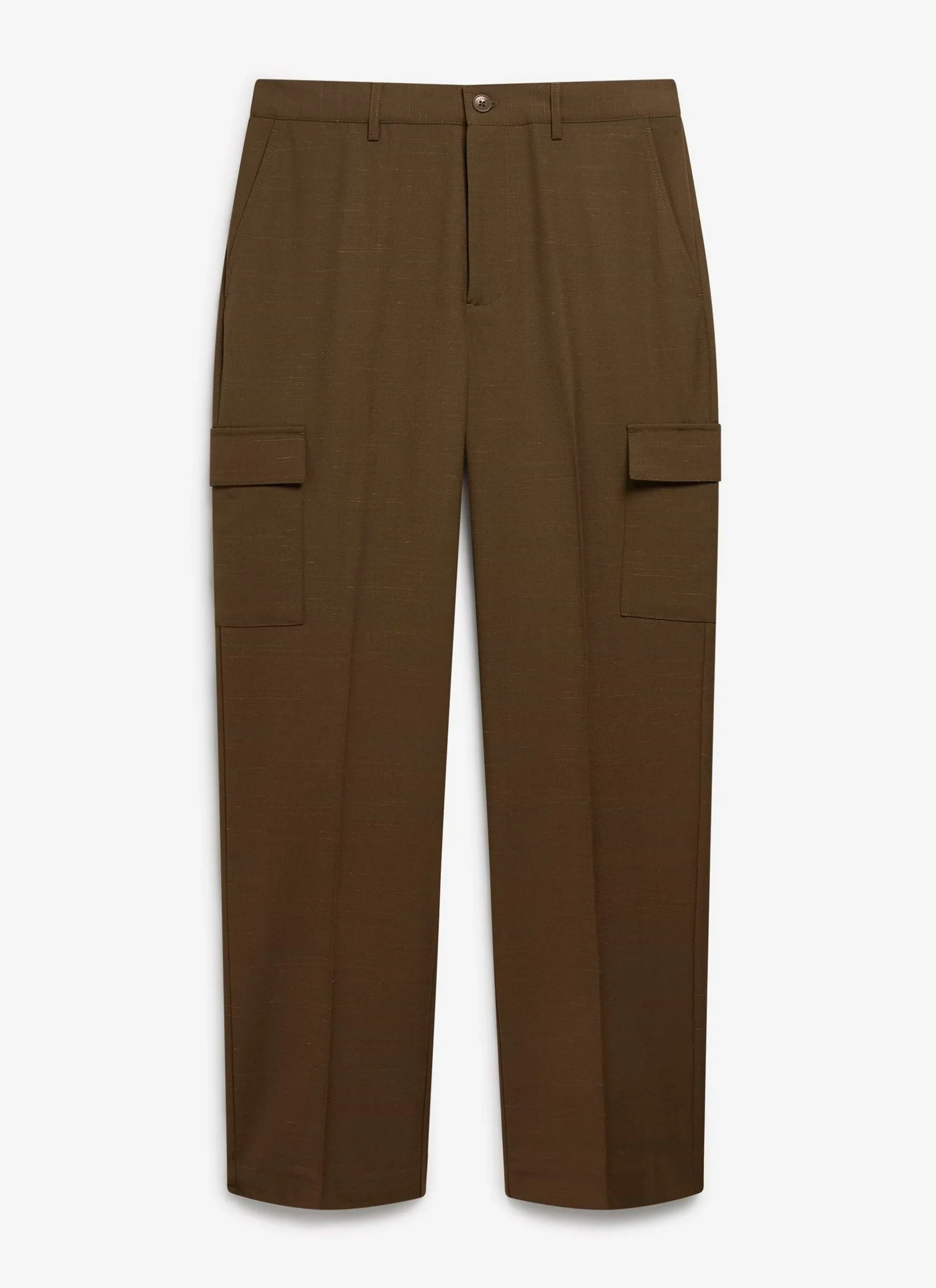 Percival Race Day Suits|Suit Trousers^Trentino Tailored Patch Pocket Trouser Brown