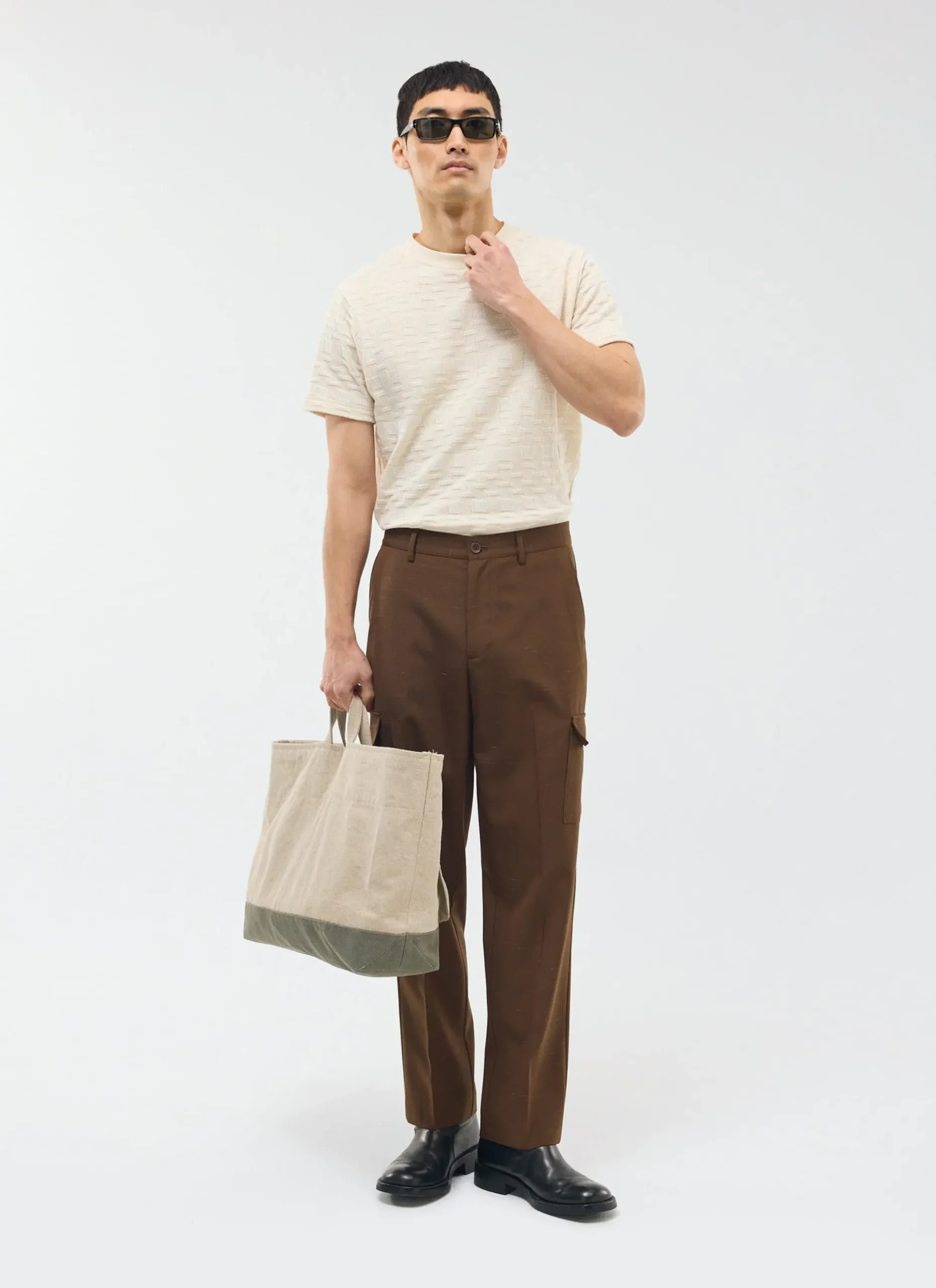 Percival Race Day Suits|Suit Trousers^Trentino Tailored Patch Pocket Trouser Brown