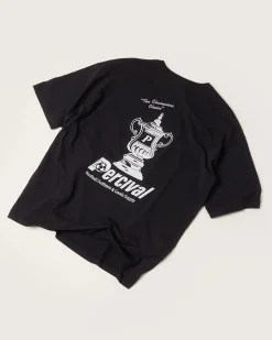 Percival Oversized T-Shirts|Boxy T-Shirts^Trophy Oversized T Shirt Black