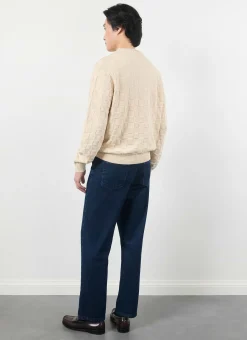 Percival Jumpers & Sweaters^Tuscany Knitted Jumper Ecru