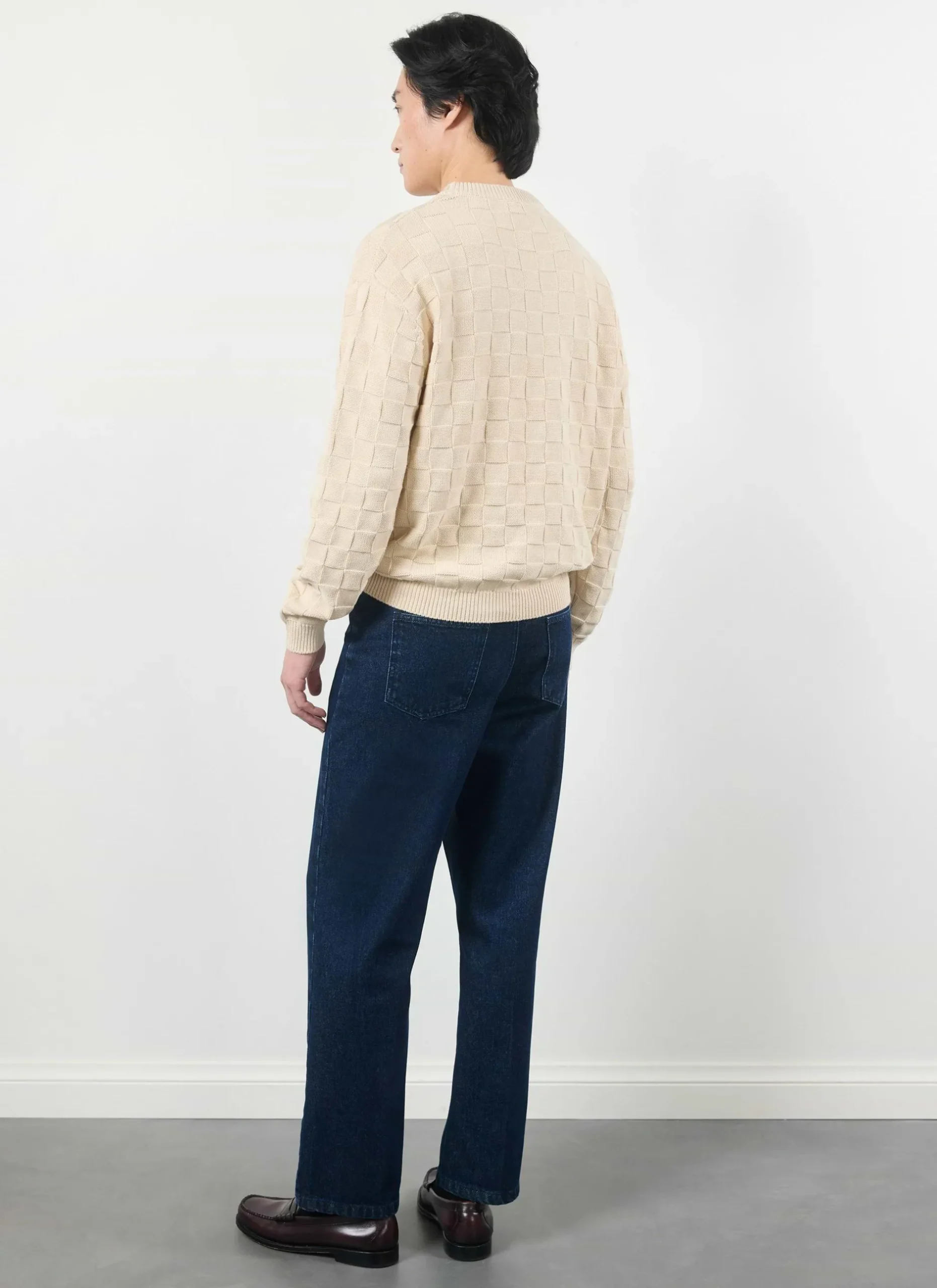Percival Jumpers & Sweaters^Tuscany Knitted Jumper Ecru