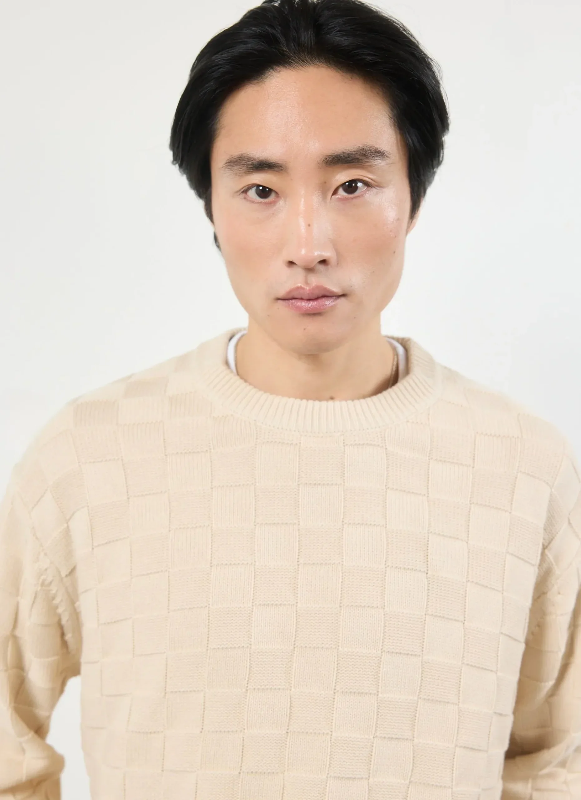 Percival Jumpers & Sweaters^Tuscany Knitted Jumper Ecru