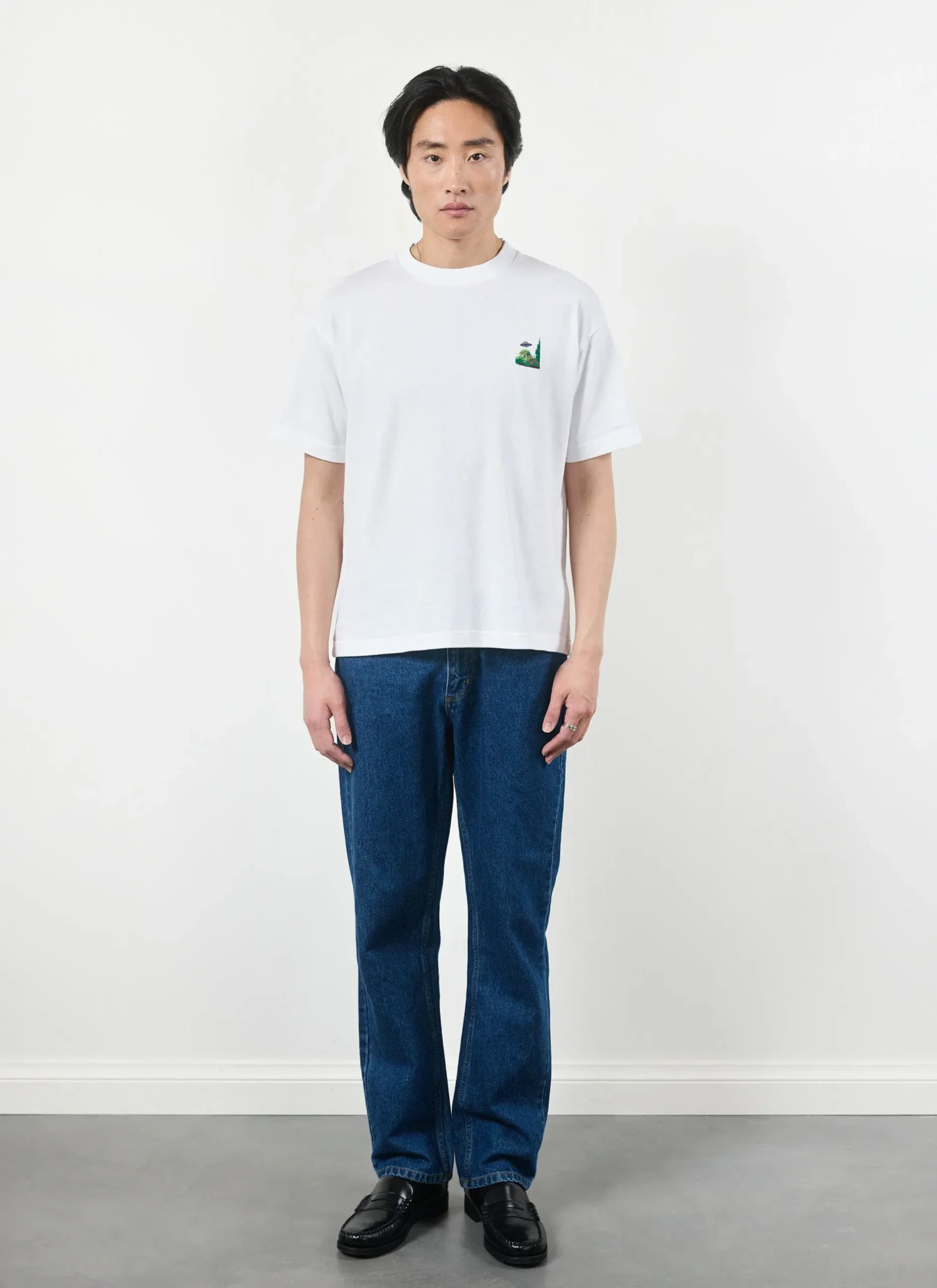 Percival White T-Shirts|Oversized T-Shirts^UFO Oversized T Shirt White