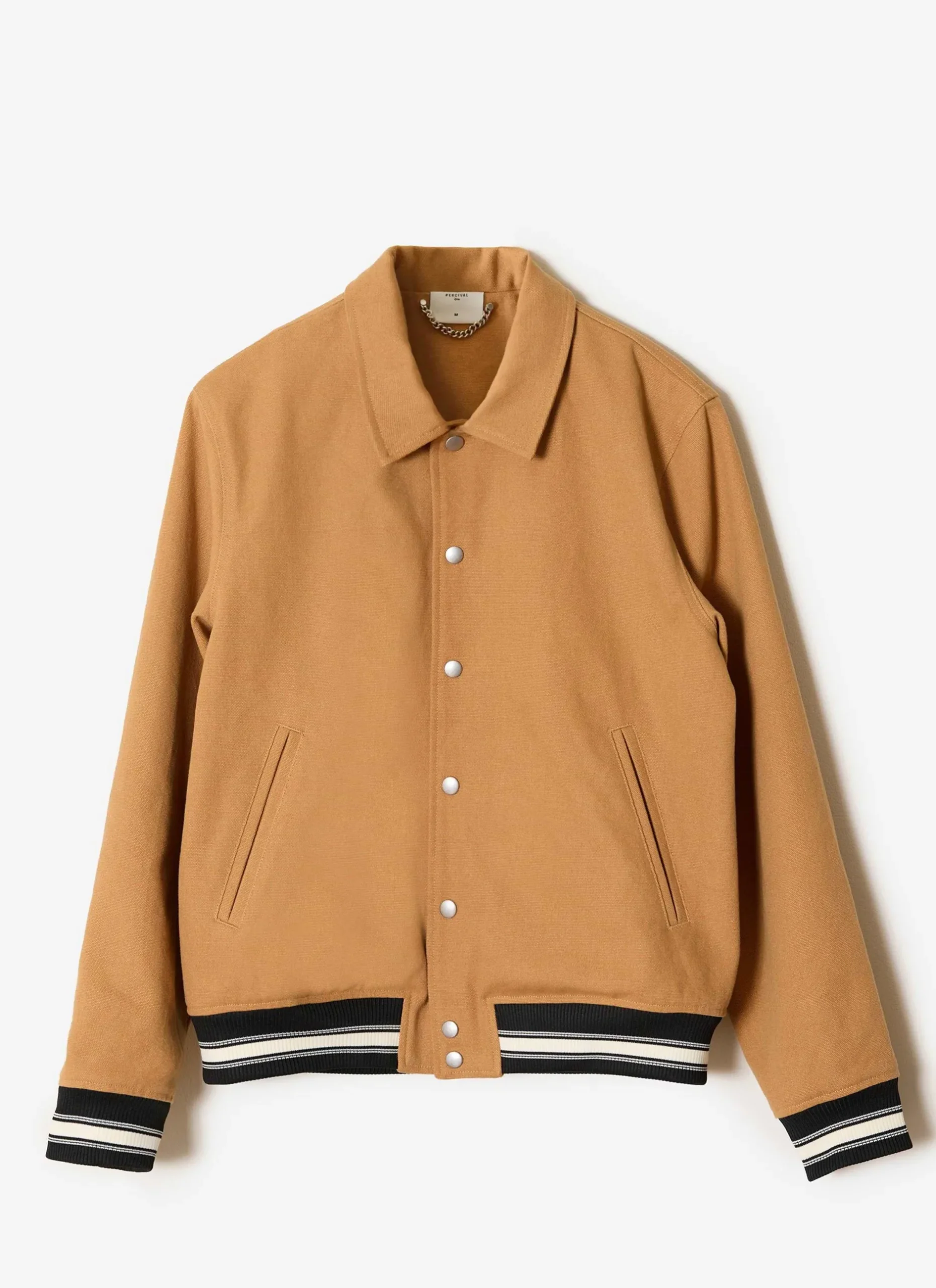 Percival Bomber Jackets|Jackets^Varsity Bomber Tan