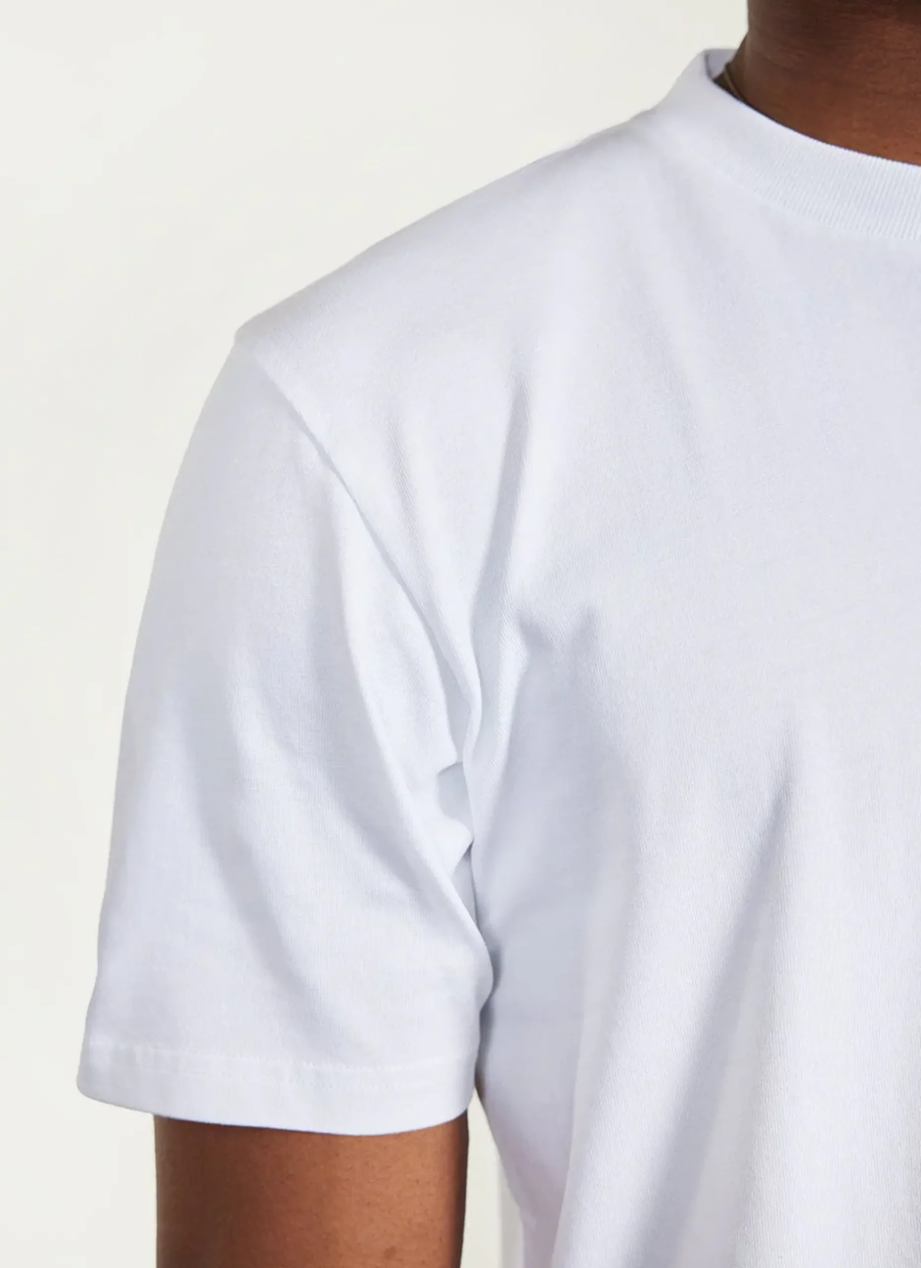 Percival White T-Shirts|Regular Fit T-Shirts^Wave T Shirt White