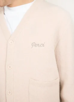 Percival Cardigans^White Glove Knitted Cardigan Ecru