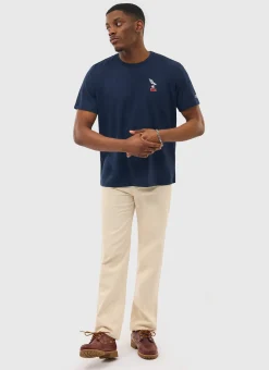 Percival Regular Fit T-Shirts^Wing Regular Fit T Shirt Navy